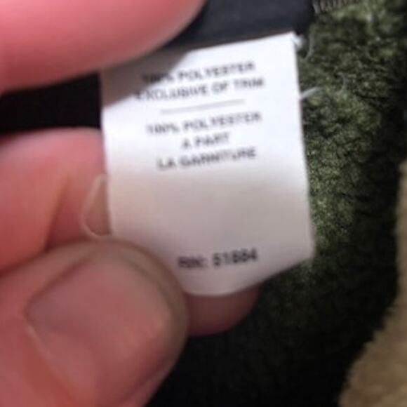 Vintage Patagonia Synchilla Vest Womens Small Green Retro Pile Fleece Full Zip - Picture 8 of 11